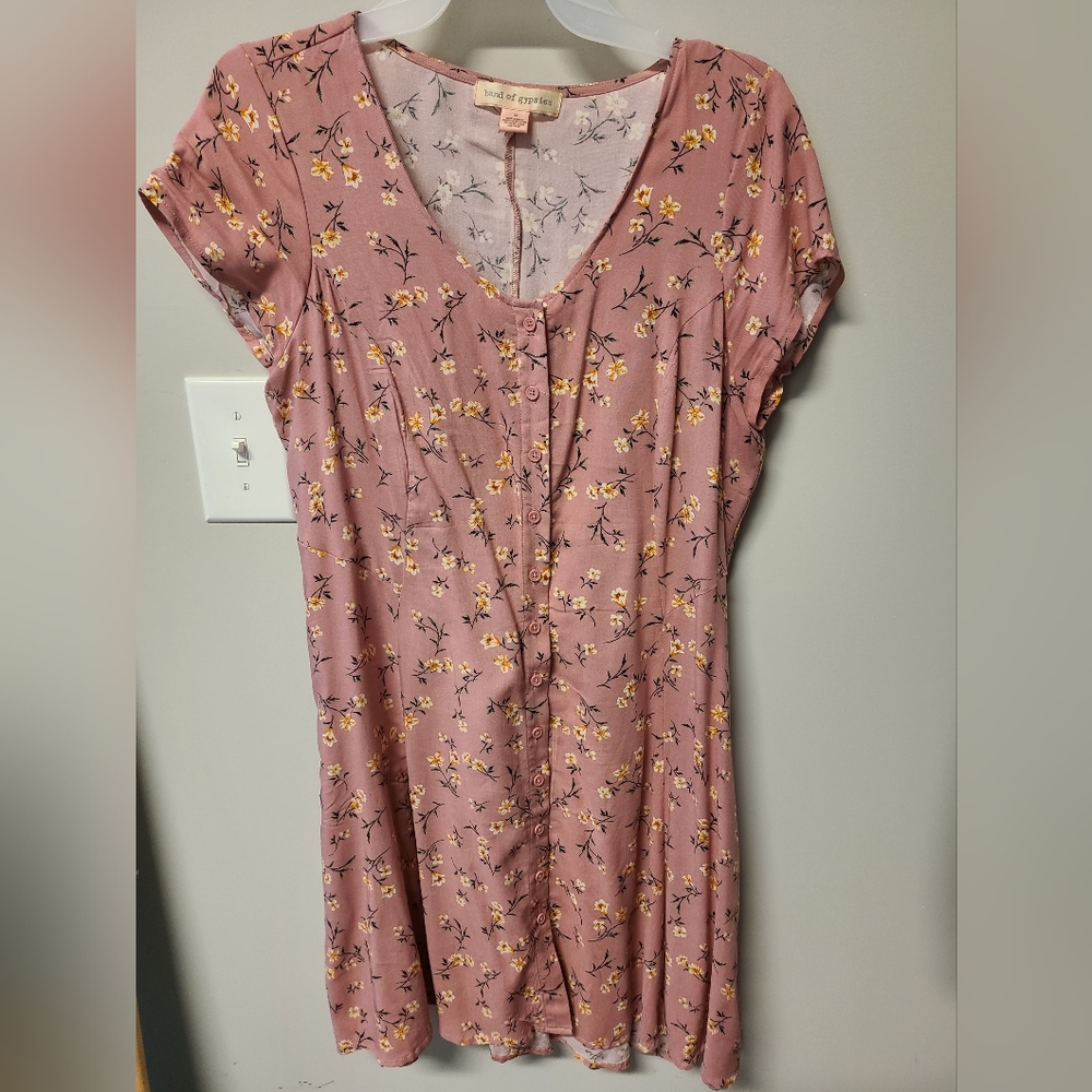 Band of Gypsies Button-down Dress
